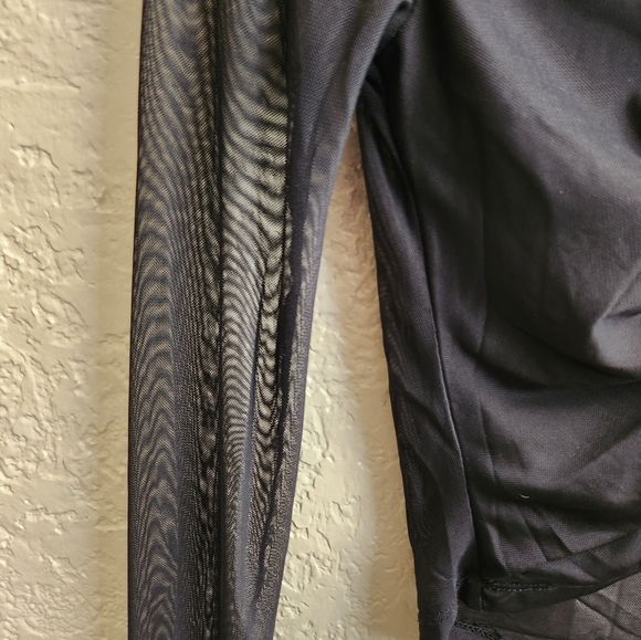 Rebel Sugar Glitter- Mesh Long Sleeve - Picture 3 of 6